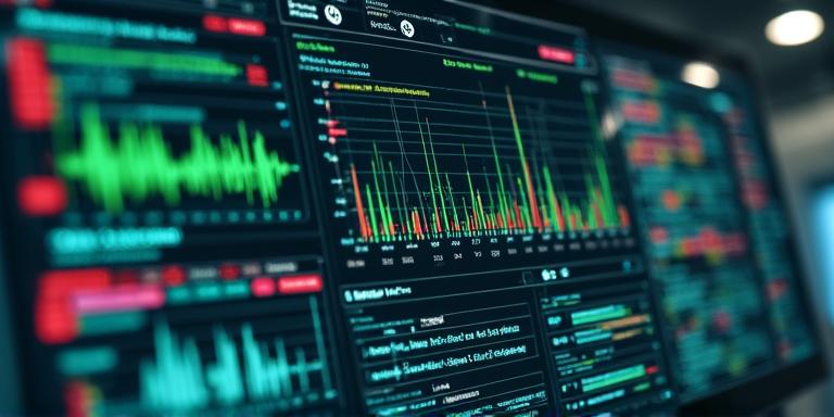 AI-powered finance analytics dashboard showing fraud detection and credit scoring insights